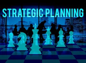 Strategic planning chess pieces - Stewardship Calling